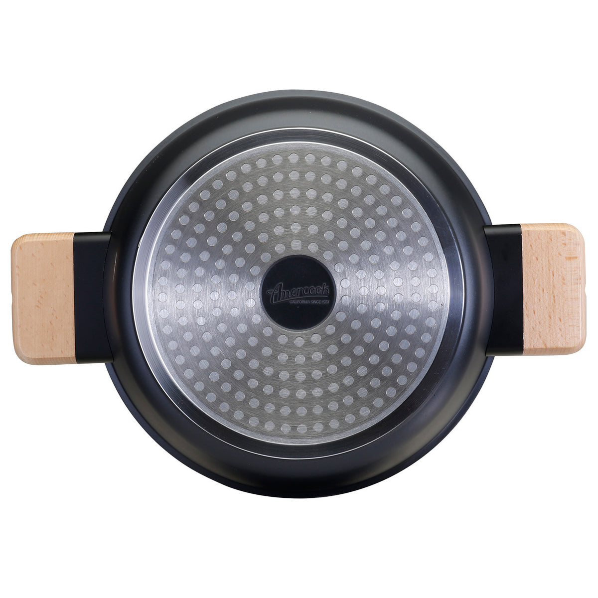 Olla con Tapa de Vidrio Templado 24 cms.