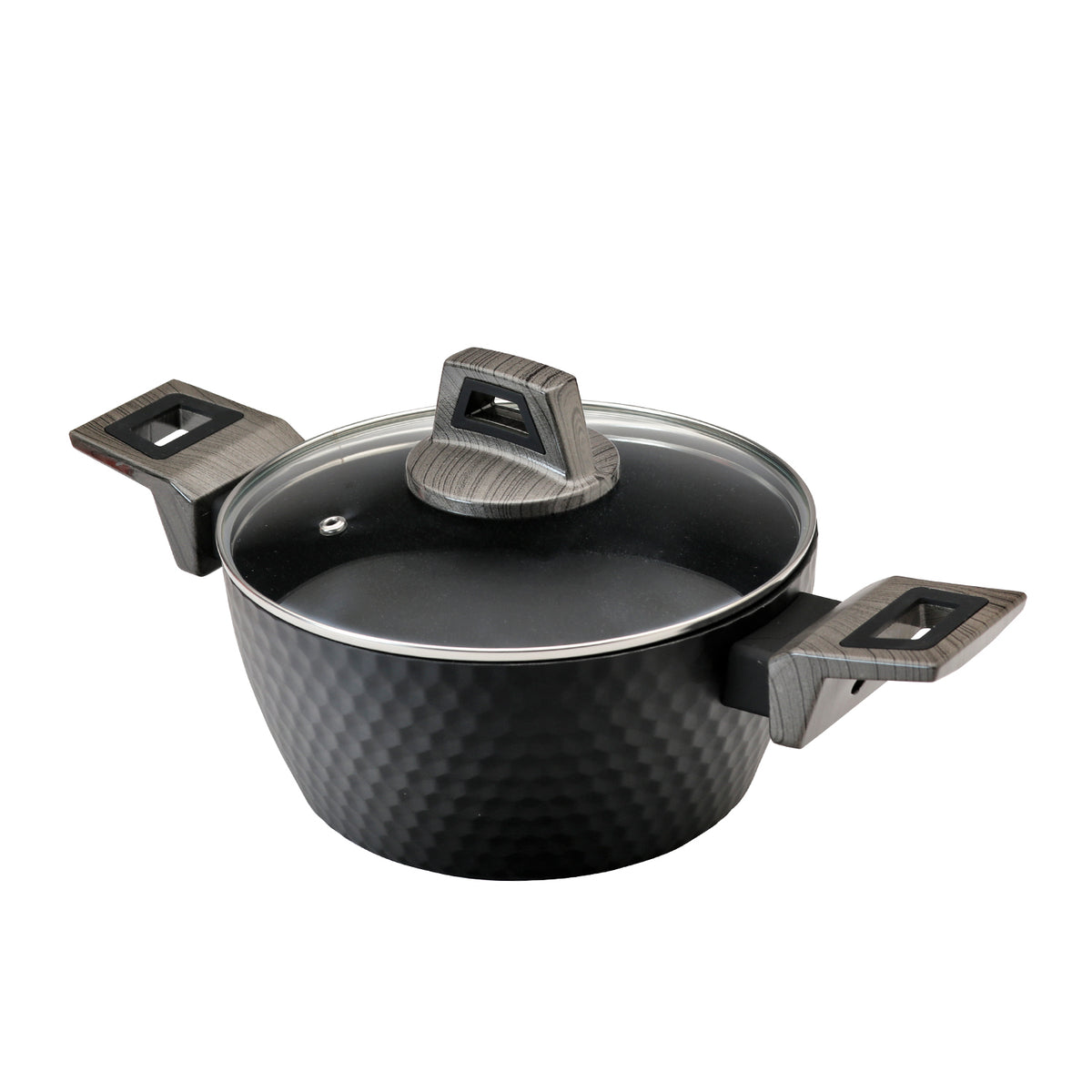 Olla de Aluminio 20 cm Black Ice