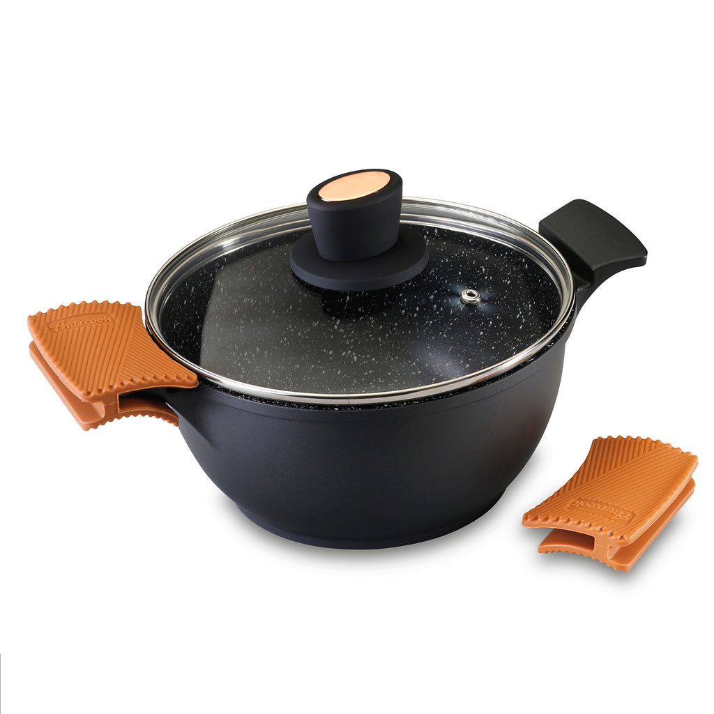 Olla de Aluminio Fundido de 20 cms.