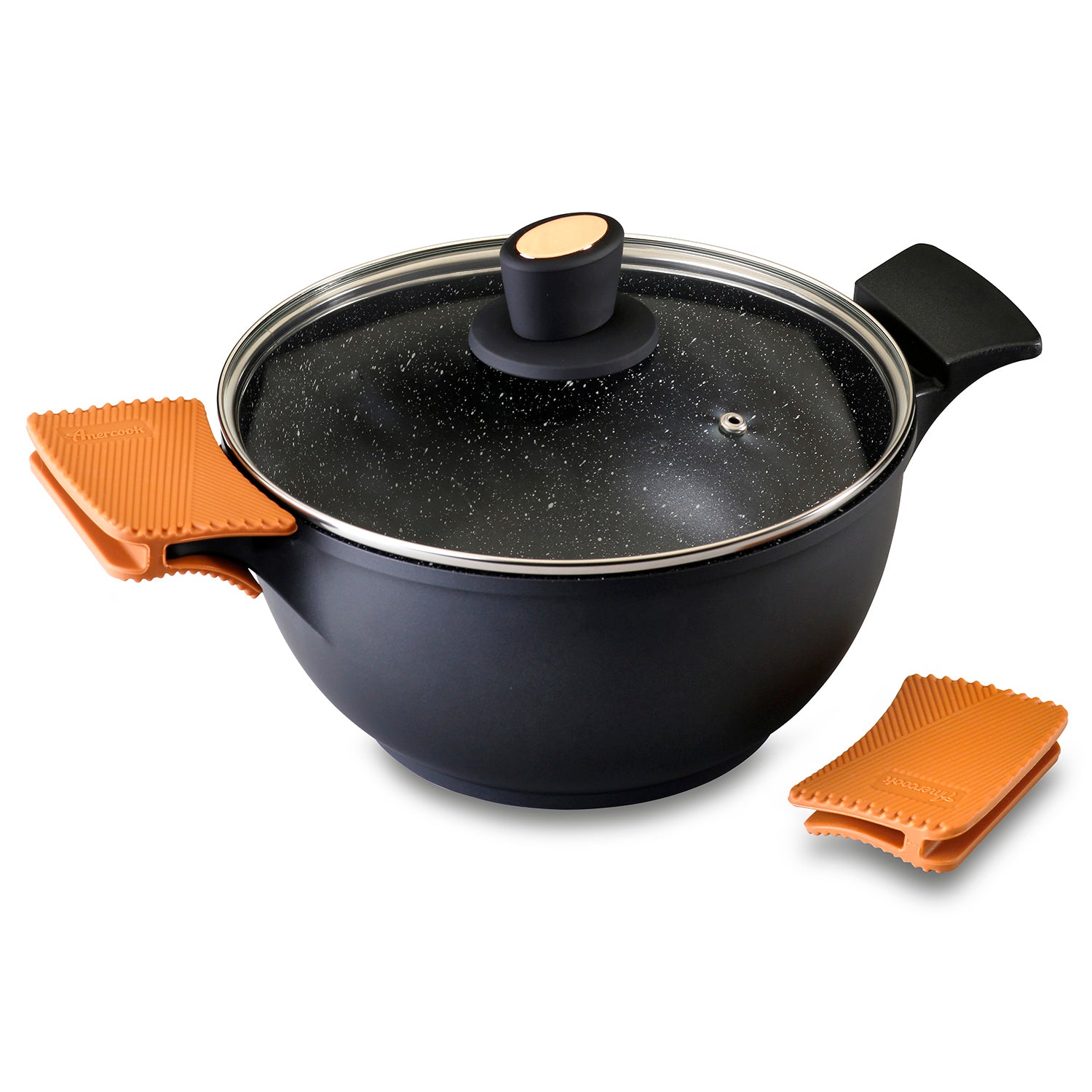 Olla de Aluminio Fundido de 24 cms.