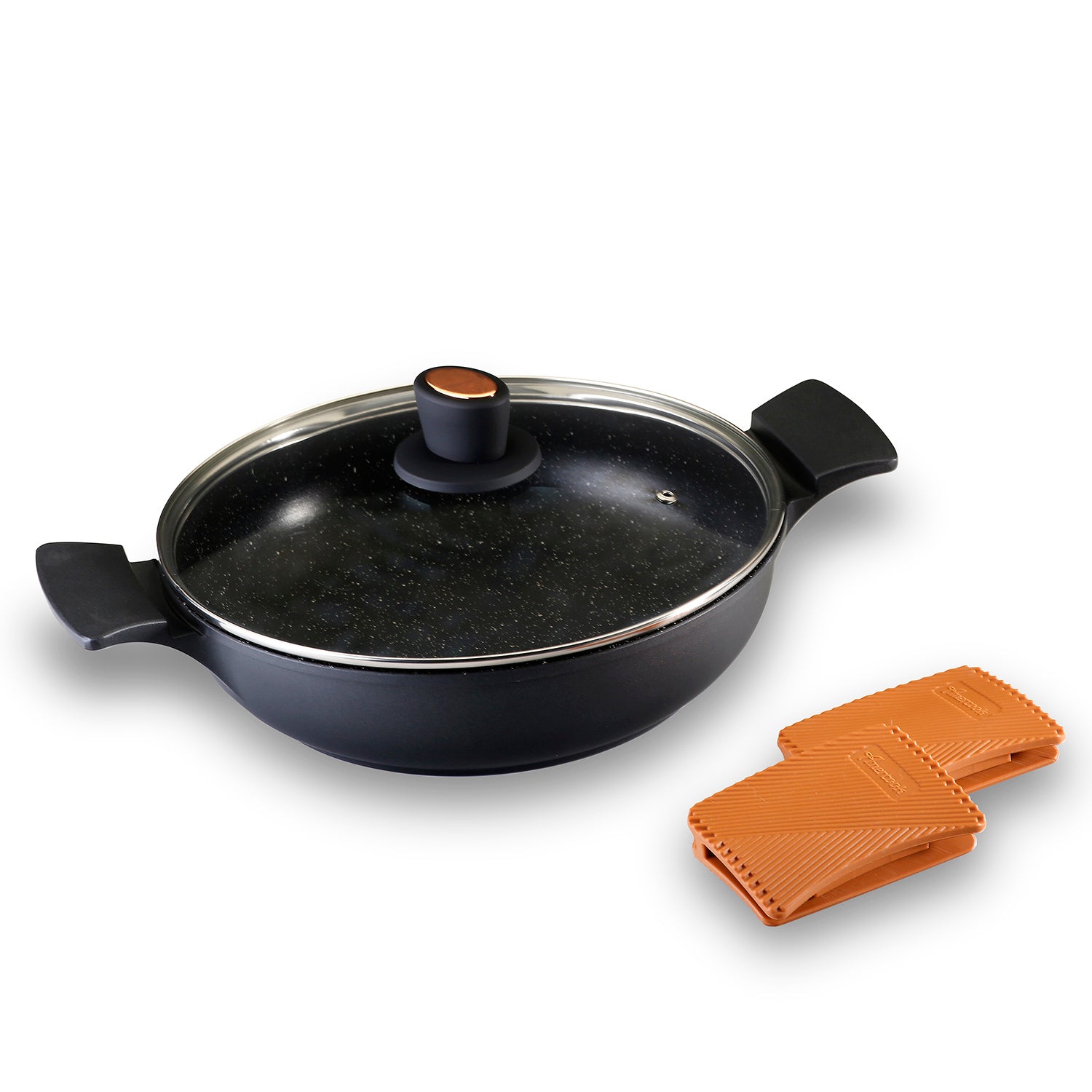 Cacerola de Aluminio Fundido de 28 cms.