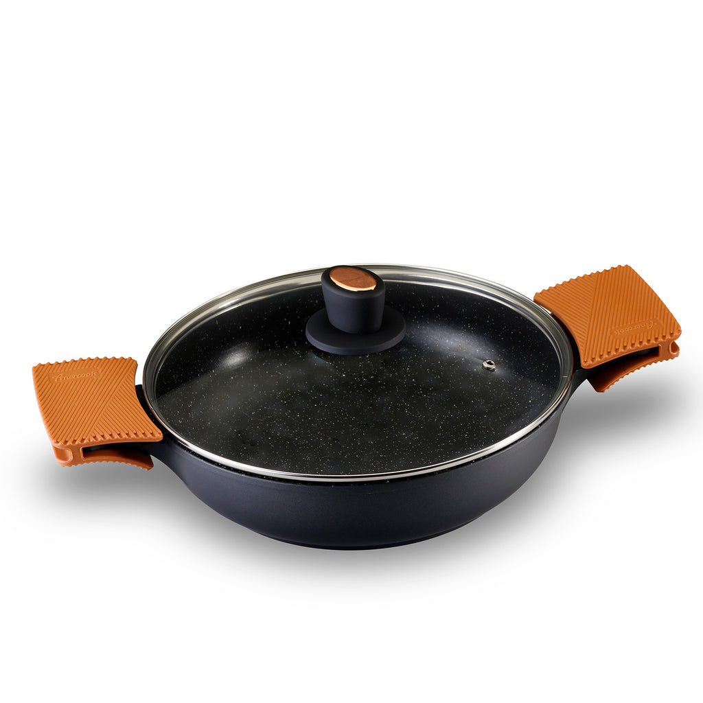 Cacerola de Aluminio Fundido de 28 cms.