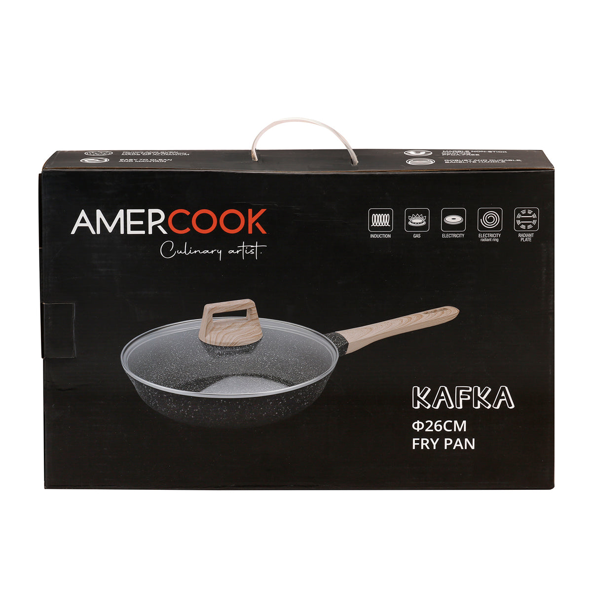 Cacerola de Aluminio Forjado 26 cm Kafka