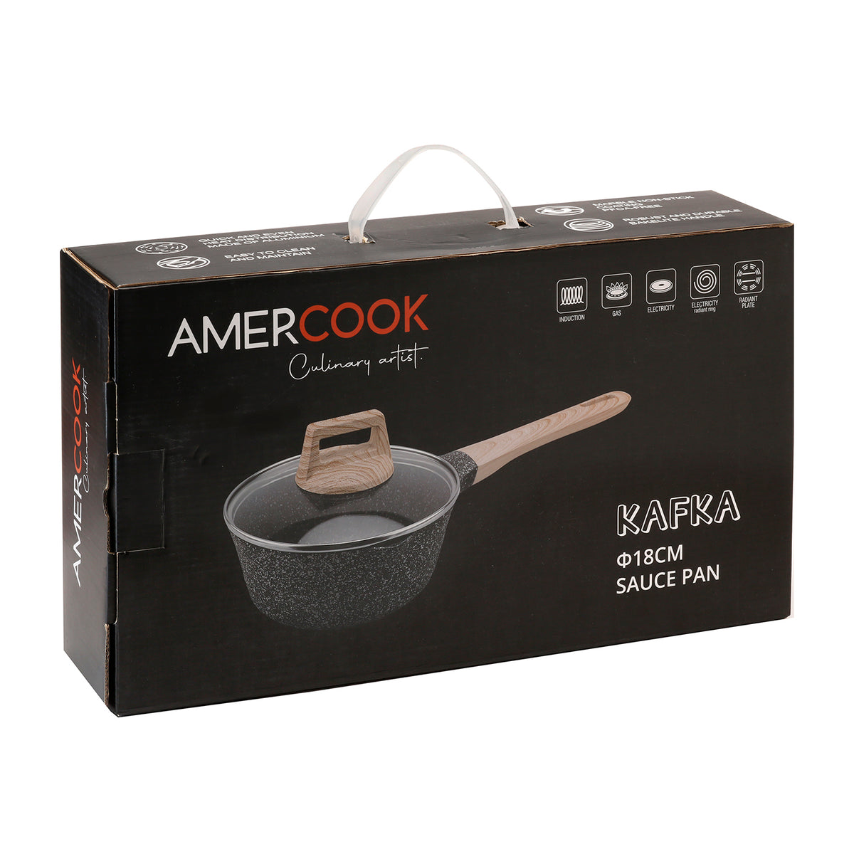 Olla de Aluminio Forjado 18 cm Kafka