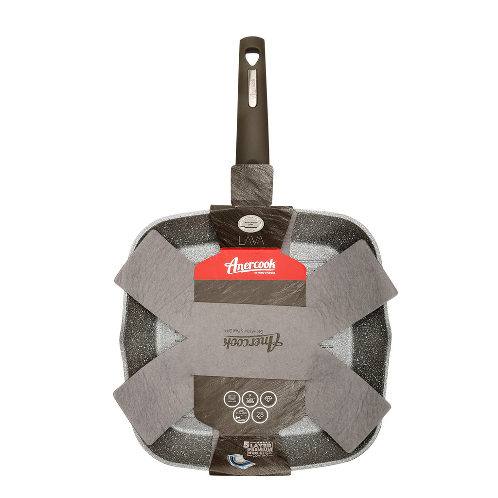 Grill Aluminio Forjado 28 cms.