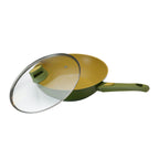 Wok de Aluminio Fundido 28 cm Olive