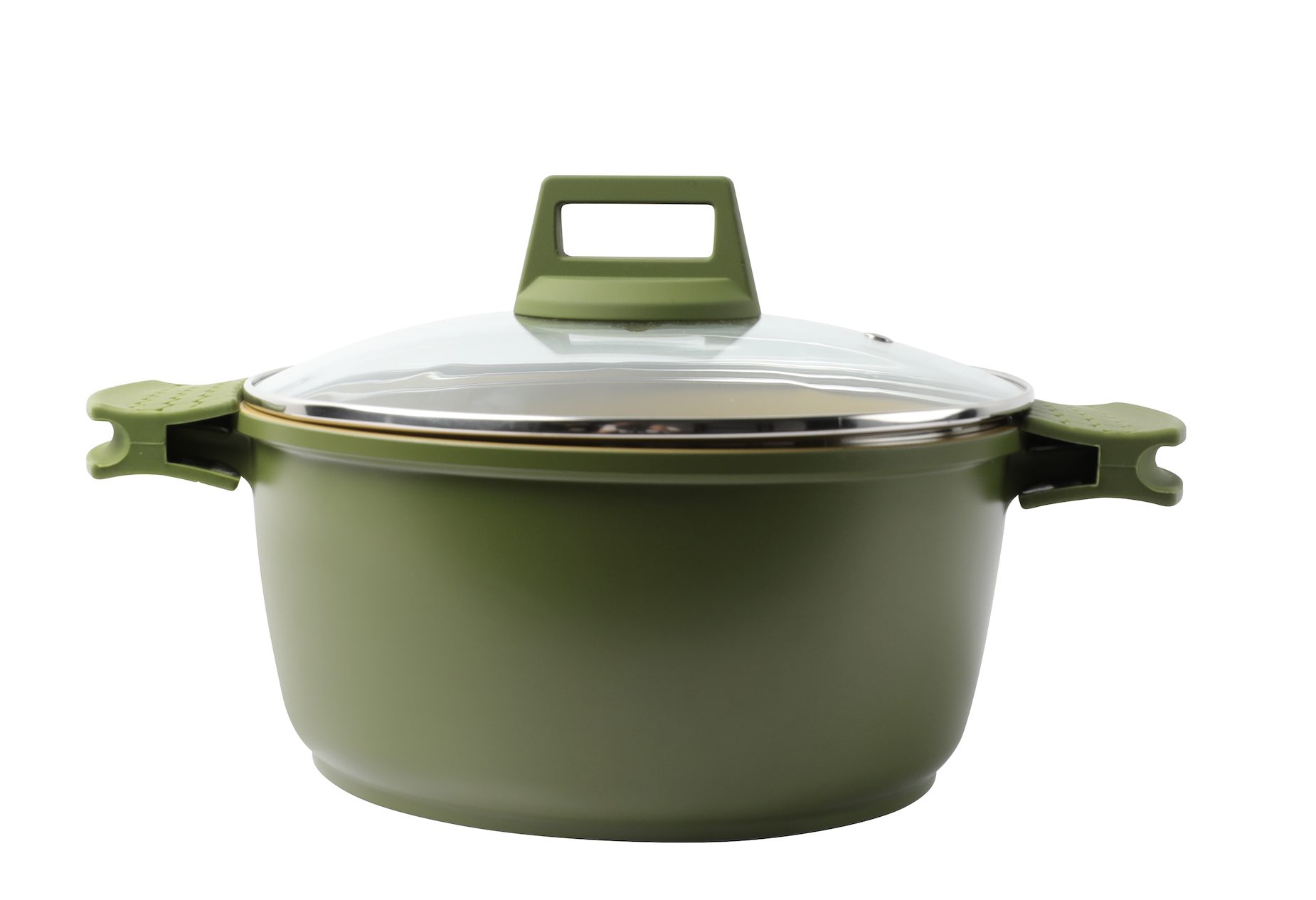 Olla de Aluminio Fundido 24 cm Olive