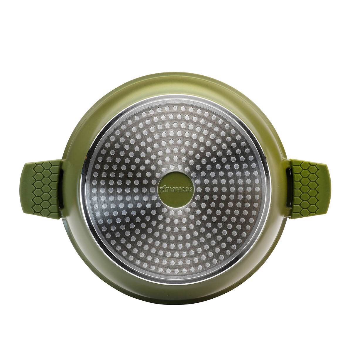 Olla de Aluminio Fundido 24 cm Olive