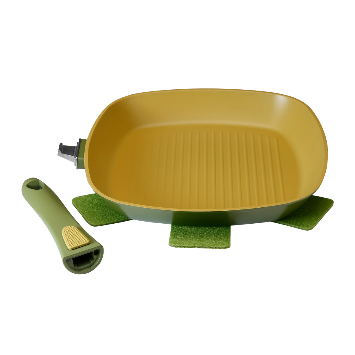 Grill de Aluminio Fundido 28 cm Olive