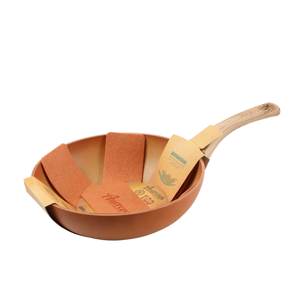 Wok Aluminio Forjado 28 cms.