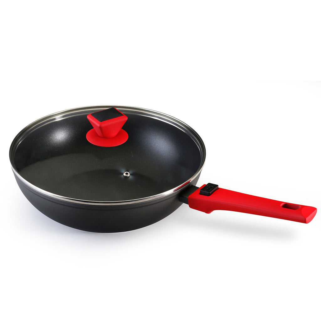 Wok de Aluminio Forjado 28 cms.