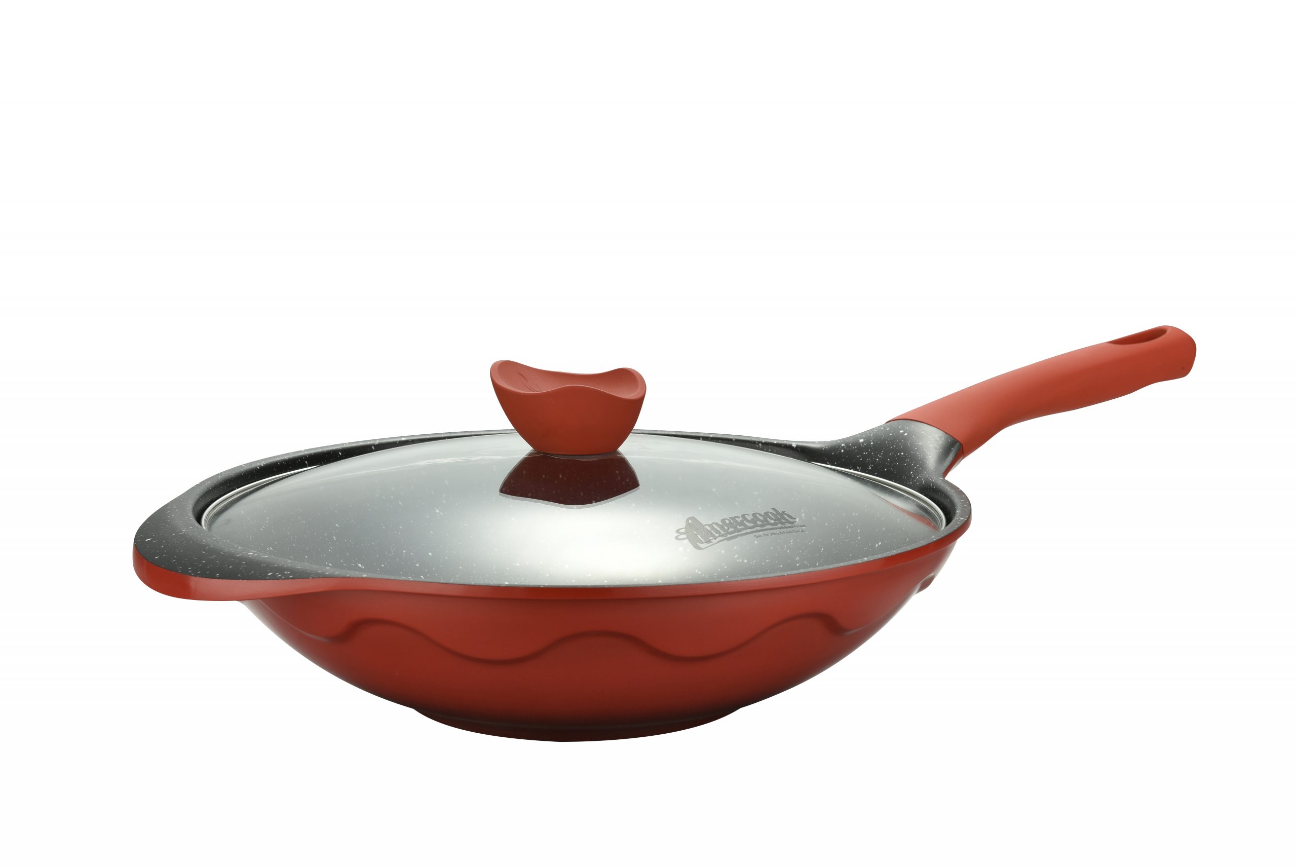 Wok Aluminio Forjado de 32 cms., Alfetta