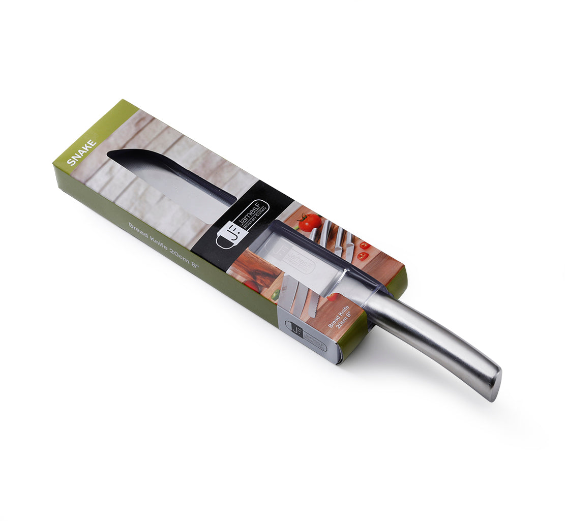 Cuchillo Pan 20 cms., Línea Acero